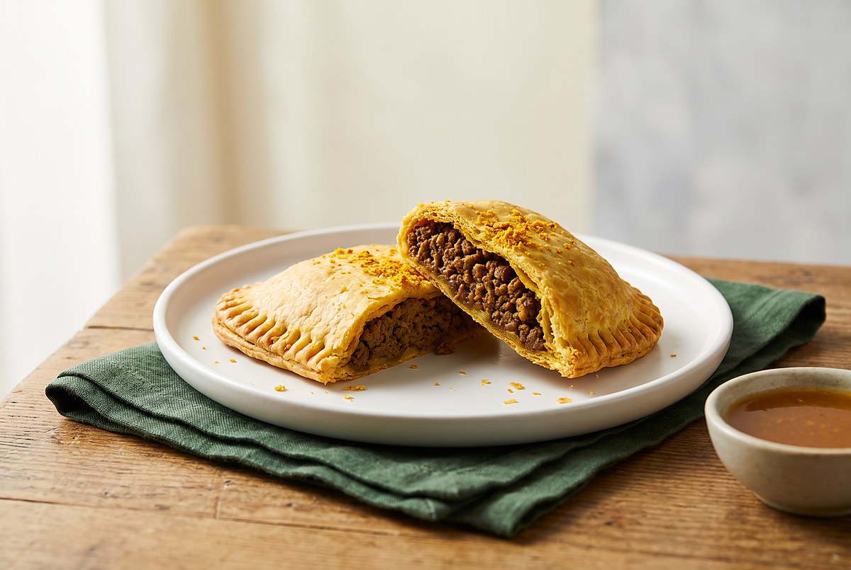 Jamaican Patties, vegan Caribbean catering by Rooted Soul