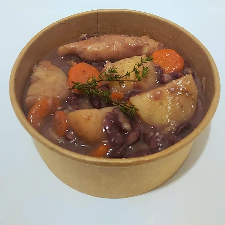 Saturday soup, freshly made by Rooted Soul